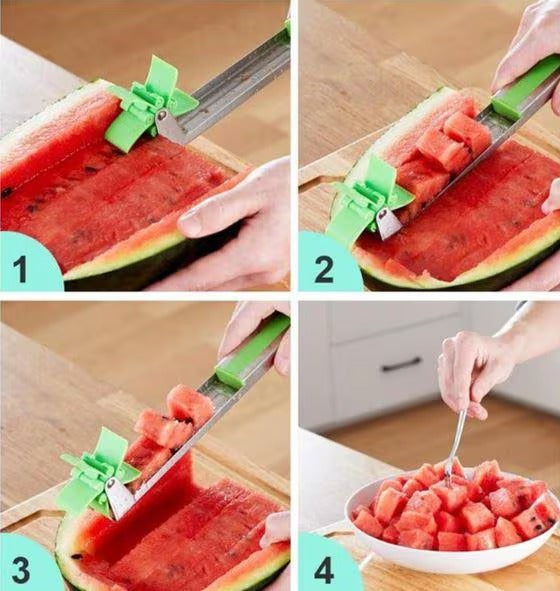 Watermelon Cutter with Reel