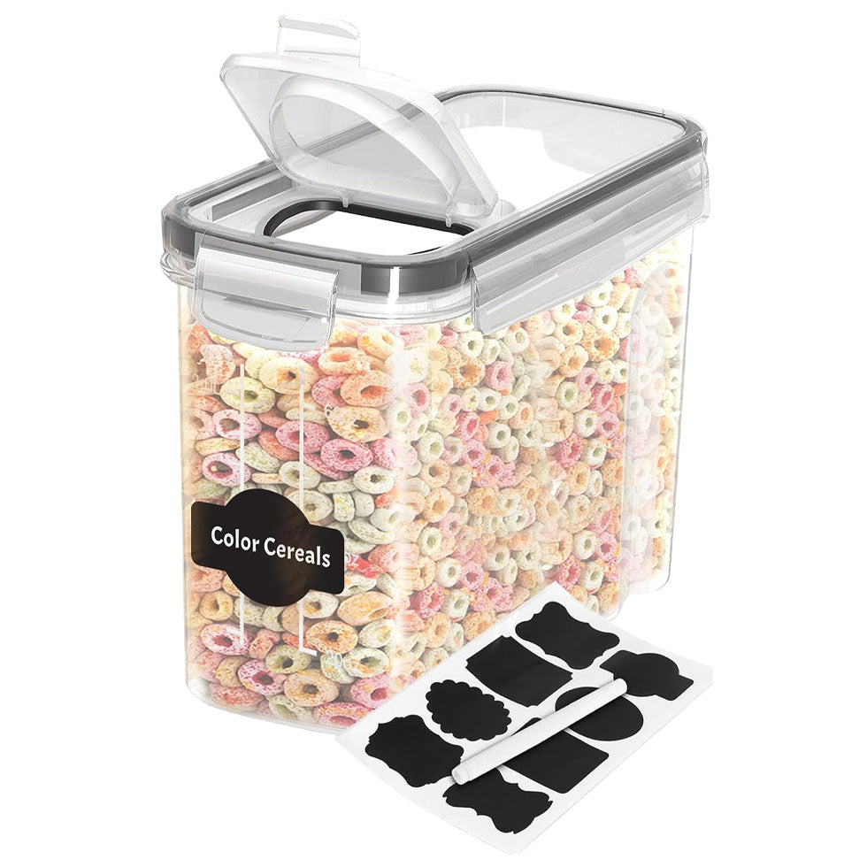 Cereal Containers Storage 2 Liter, 3 Liter, 4 Liter Airtight Food Storage Container & Cereal Dispenser for Kitchen Pantry