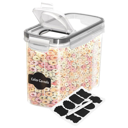 Cereal Containers Storage 2 Liter, 3 Liter, 4 Liter Airtight Food Storage Container & Cereal Dispenser for Kitchen Pantry
