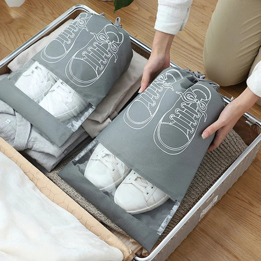 Travel Shoe Bag Pack Of 5