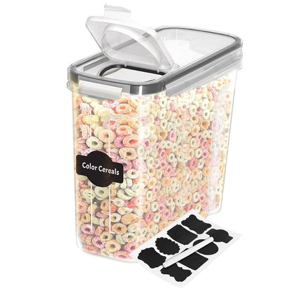 Cereal Containers Storage 2 Liter, 3 Liter, 4 Liter Airtight Food Storage Container & Cereal Dispenser for Kitchen Pantry