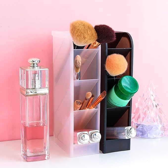 4 Grid Vertical Pen and Marker Holder Desk Organizer Pencils Display Holder
