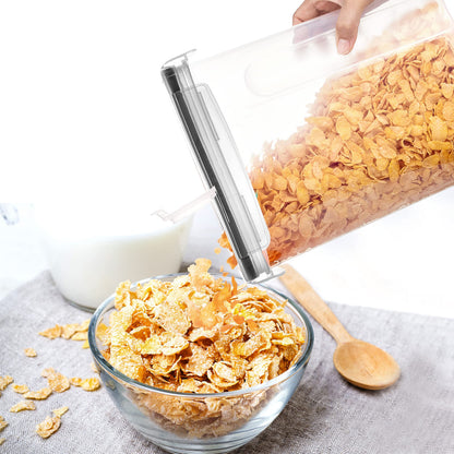 Cereal Containers Storage 2 Liter, 3 Liter, 4 Liter Airtight Food Storage Container & Cereal Dispenser for Kitchen Pantry