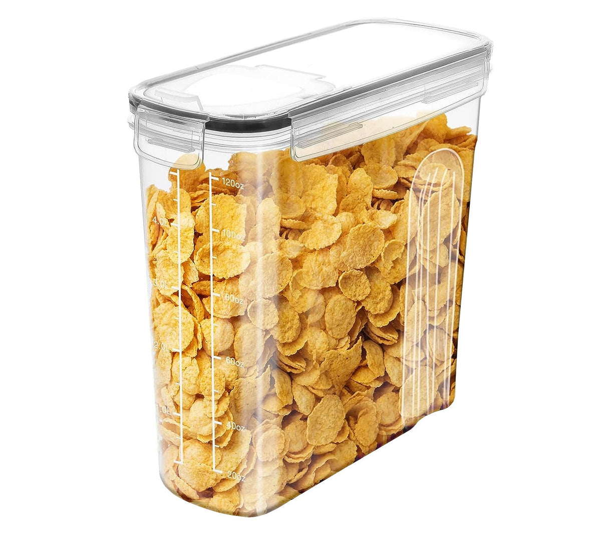 Cereal Containers Storage 2 Liter, 3 Liter, 4 Liter Airtight Food Storage Container & Cereal Dispenser for Kitchen Pantry