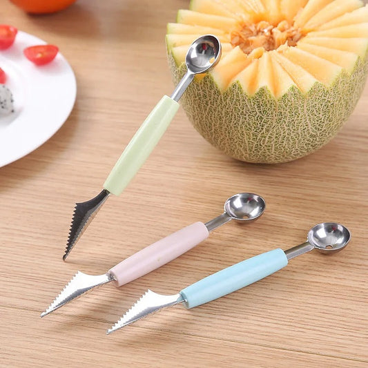 2 In 1 Melon Digging Scoop Pack Of Two