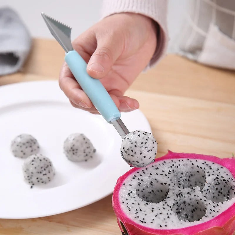 2 In 1 Melon Digging Scoop Pack Of Two